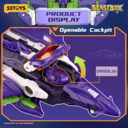 52TOYS BEASTBOX ARMOR UZUSHIO Transformation Collectible Converting Action Figure Toys Gift