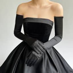4 lengths Women Solid Color Satin Wedding Party Long Gloves Opera/Elbow/Wrist Stretch Carnival Party Etiquette Performance