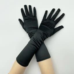 4 lengths Women Solid Color Satin Wedding Party Long Gloves Opera/Elbow/Wrist Stretch Carnival Party Etiquette Performance