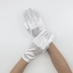 4 lengths Women Solid Color Satin Wedding Party Long Gloves Opera/Elbow/Wrist Stretch Carnival Party Etiquette Performance