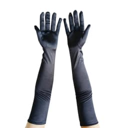4 lengths Women Solid Color Satin Wedding Party Long Gloves Opera/Elbow/Wrist Stretch Carnival Party Etiquette Performance