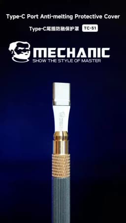 MECHANIC TC-51 Phones Tail Plug Anti Melting Protective Cover Kirin Armor Disassembly Welding No Deformation Disassembly Tool