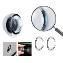 2pcs Car Camera Lens Protector 360 Reverse Camera Lens Guards Protective Cover Hd Scratch-Resistant Pc Protective Cover Kits