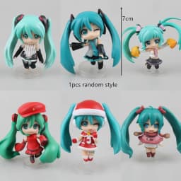 Hot Kawaii Girl Hatsune Miku Anime Figure Fashion Subclture Miku Action Figure Birthday Gift PVC Collection Model Doll Toys
