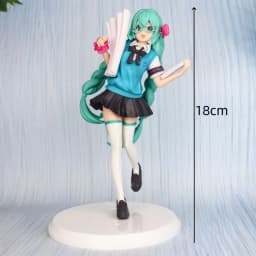 Hot Kawaii Girl Hatsune Miku Anime Figure Fashion Subclture Miku Action Figure Birthday Gift PVC Collection Model Doll Toys