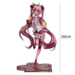 Hot Kawaii Girl Hatsune Miku Anime Figure Fashion Subclture Miku Action Figure Birthday Gift PVC Collection Model Doll Toys