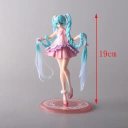 Hot Kawaii Girl Hatsune Miku Anime Figure Fashion Subclture Miku Action Figure Birthday Gift PVC Collection Model Doll Toys
