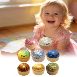 Simulation Flash Dumpling Pressure Ball Slow Rebound Soft Pinch Decompression Home Office Decorat Children Adults Birthday Gift