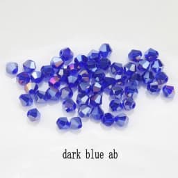 Buy 1 And Get 1 Free 4mm Shiny Crystal Beads Bicone Beads Glass Beads Loose Spacer Beads for Bracelet DIY Jewelry Making 200pcs