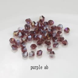 Buy 1 And Get 1 Free 4mm Shiny Crystal Beads Bicone Beads Glass Beads Loose Spacer Beads for Bracelet DIY Jewelry Making 200pcs