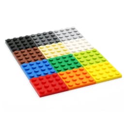 30pcs DIY Building Blocks Thin Figures Bricks 4x4 Dots 12Color Educational Creative Size Compatible With 3031 Toys for Children
