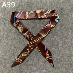 New Silk Small Women Fashion Scarf Hair Bags Handle Decoration Tie Multifunction Hand Ribbon Scarf 4*100cm M30
