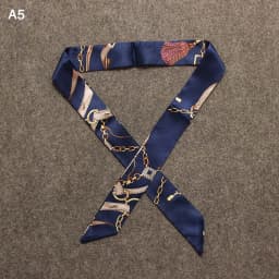 New Silk Small Women Fashion Scarf Hair Bags Handle Decoration Tie Multifunction Hand Ribbon Scarf 4*100cm M30