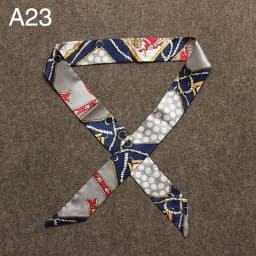 New Silk Small Women Fashion Scarf Hair Bags Handle Decoration Tie Multifunction Hand Ribbon Scarf 4*100cm M30