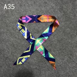 New Silk Small Women Fashion Scarf Hair Bags Handle Decoration Tie Multifunction Hand Ribbon Scarf 4*100cm M30