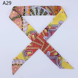 New Silk Small Women Fashion Scarf Hair Bags Handle Decoration Tie Multifunction Hand Ribbon Scarf 4*100cm M30