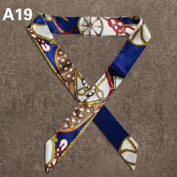 New Silk Small Women Fashion Scarf Hair Bags Handle Decoration Tie Multifunction Hand Ribbon Scarf 4*100cm M30