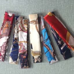 New Silk Small Women Fashion Scarf Hair Bags Handle Decoration Tie Multifunction Hand Ribbon Scarf 4*100cm M30