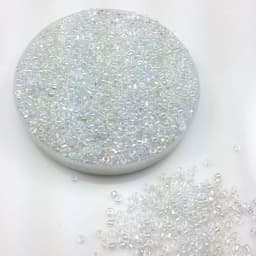 16g 1000X 2mm 12/0 AB Clear Color Round Transparent Loose Spacer Beads Cezch Glass Seed Beads Handmade Jewelry DIY Garment Beads