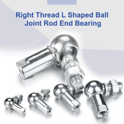 2Pcs M5 M6 M8 M10 Ball Joint Rod End Bearing Right Angle CS8/CS10/CS13/CS16 Rod End Ball Bearing