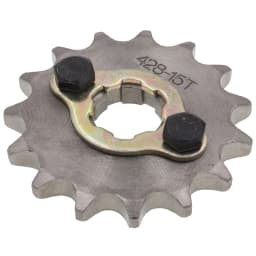 Front Engine 428# 10T 11T 12T 13T 14T 15T 16T 17T 18T 19T Teeth 17mm 20mm Chain Sprocket With Retainer Plate Locker