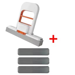 2/8PCS Mop Sponge Sets Self Squeezing Mini Handheld Sponge Mop Foldable Desktop Cleaning Tool for Bathroom Kitchen Glass