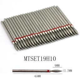 50pc Diamond Nail Drill Cuticle Clean Bit Set Milling Cutter for Manicure Electric Cutter Bits Accessories Dead Skin Remove
