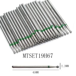 50pc Diamond Nail Drill Cuticle Clean Bit Set Milling Cutter for Manicure Electric Cutter Bits Accessories Dead Skin Remove