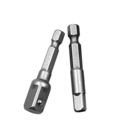 Chrome Vanadium Steel Socket Adapter Set Hex Shank 1/4" 3/8" 1/2" Extension Drill Bits Bar Set Power Tools TF003