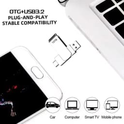 16TB Flash Drive USB 3.2 High Speed Metal Transfer Waterproof C Disk Type-C Large Storage for Phone Computer PC Data New 2026