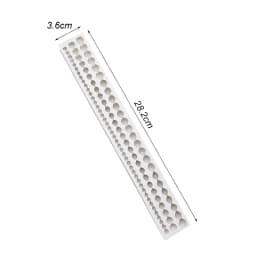Pearl Rope Wave Flower Gemstone Shape Cake Side Lace Silicone Sugarcraft Mold Fondant Cake Decorating Tools