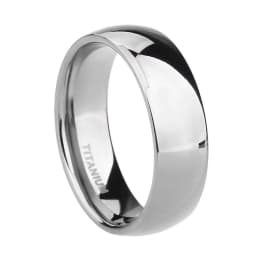 TIGRADE 2/4/6/8mm Mens Wedding Band Polished Women Titanium Simple Engagement Classic Rings Black Silver Color Lady anel 3-15