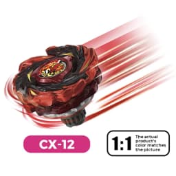 Single Flame UX-17 CX-12 Bey Spinning Top Toys Gift
