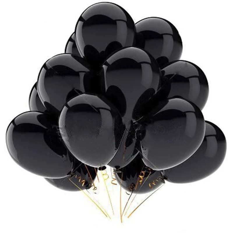 20pcs 12'' Silver blue red Gold Black pink colour Latex Balloons Happy Birthday party decorations Festiv Gifts balloon Supplies