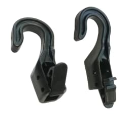 10 20PC Open End Cord Hooks Snap Boat Kayak Motorcycle rope Buckle camping tent hook For Bungee Shock Elastic Bungee Cord Straps