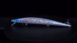 Hunthouse Tide Slim Minnow 175F Floating Lure Hard Bait Sea Fishing 175mm24.5g 3D Eyes ABS Plastic For Seabass Pike Pesca Leurre