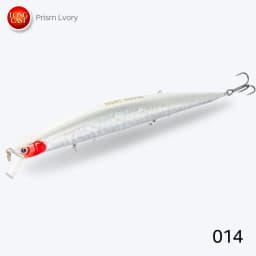 Hunthouse Tide Slim Minnow 175F Floating Lure Hard Bait Sea Fishing 175mm24.5g 3D Eyes ABS Plastic For Seabass Pike Pesca Leurre