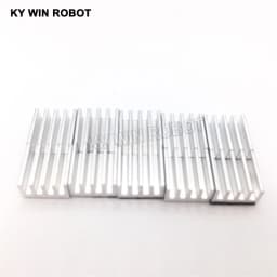 10PCS Stepper Driver A4988 Heatsink Aluminum Silver Heat Sink with Adhesive