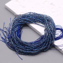 26 color 1x2mm 220pcs Crystal Glass Beads Faceted Glass Rondel Charm Spacer Beads For Jewelry Making DIY Findings Wholesale
