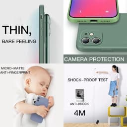Luxury Liquid Silicone Shockproof Case for iPhone 17 11 12 13 14 15 Pro Max 7 8 15 Plus X XS XR Max Mini Back Soft Cover Funda