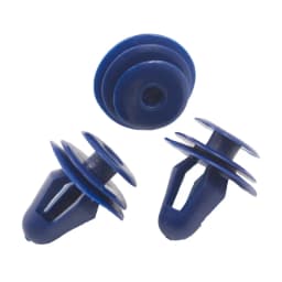 50PCS Universal Auto Door Panel Clips Fixing Fastener 9mm Hole Car Interior Door Trim Panel Card Clip Rivet