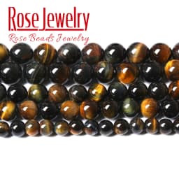 Natural Stone AAAAA Quality Blue Tiger Eye Agates Round Loose Beads 15" 4 6 8 10 12 14 MM Pick Size For Jewelry Making