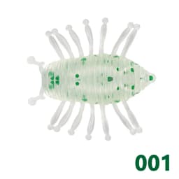 D1 Larva Worm Fishing Soft Lure Floating Illex Woodlouse Gambit 30mm/1.1g Silicone Artificial Surface Swimbait Bass Trout Perch