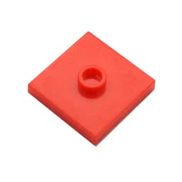 50pcs DIY Building Blocks Convex Seat Bricks 2x2 Dots Educational Plastic Toys for Children Compatible Brands Kids Gifts 87580