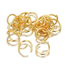 100/200PS /Pack 316L Stainless Steel Open Jump Rings 5/6/7/8/10mm Split Rings Connectors for DIY Jewelry Making Findings