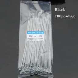 Colored Cable Ties Plastic Cable Wire Zip Ties Self-lock Cable Fasteners Electric Cable Wire Organizer PVC Nylon Cable Organizer
