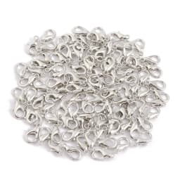 100pcs Gold Metal Lobster Clasps Bracelets Connectors Hooks Buckle Charm Materials for DIY Jewelry Making Supplies Accessories