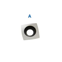 TASP Carbide Cutter Inserts Woodturning Tools Cutters Replacement,Square Round Diamdond Shape,Wood Lathe Turning Tools Accessory
