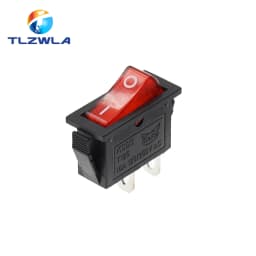 1PCS KCD3 Rocker Switch ON-OFF ON-OFF-ON 2 Position 3Pins Electrical equipment With Light Power Switch 16A 250V / 20A 125V AC