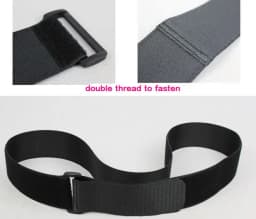 Reusable Nylon Fastening Luggage Ties with Buckle 5cm*0.5M/1M Back to Hook and Loop Fastening Sticky Tape Straps